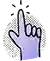 hand pointing upwards